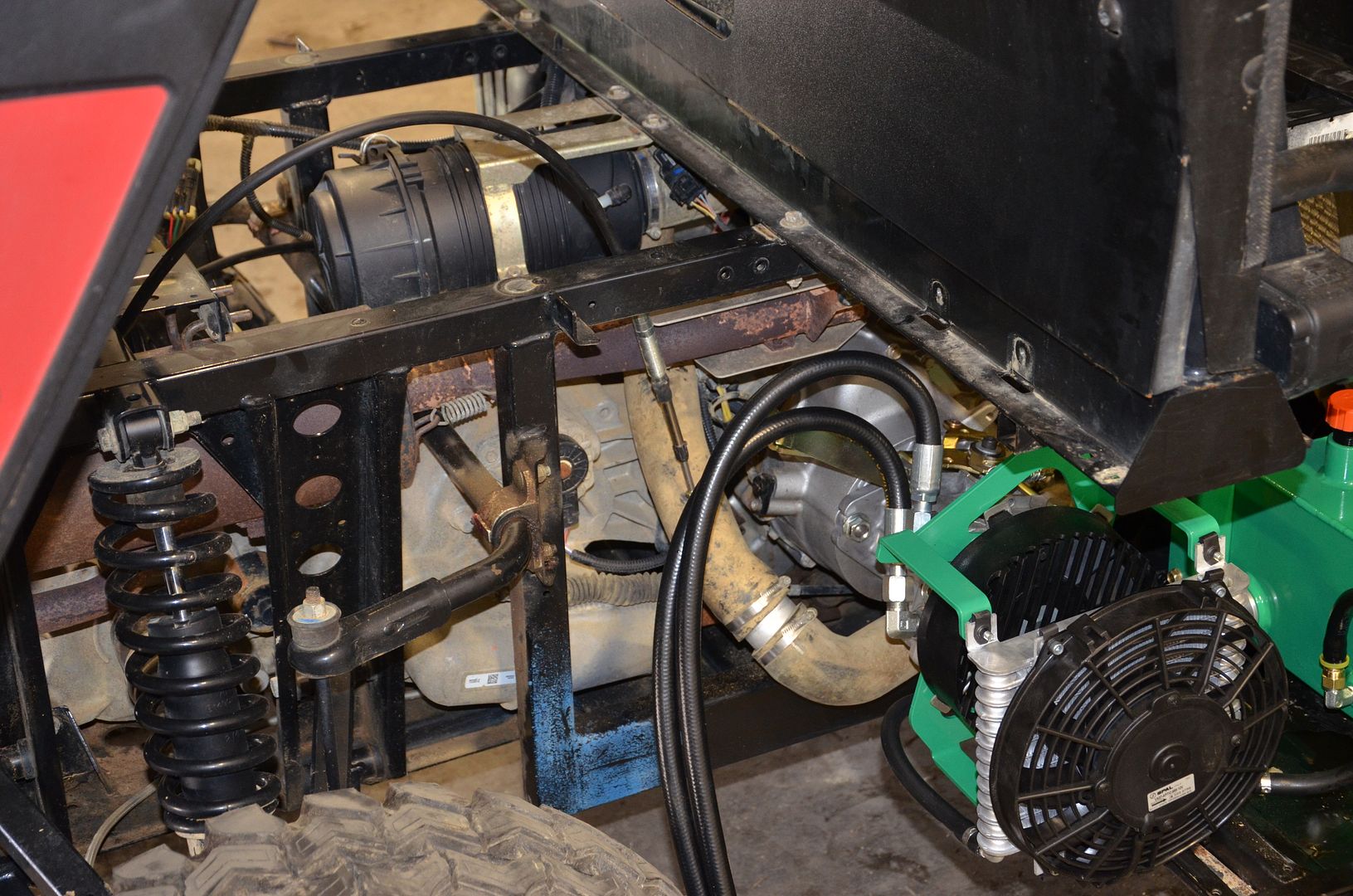Proman PTO Installed on Ranger Crew PRC Polaris Ranger Club